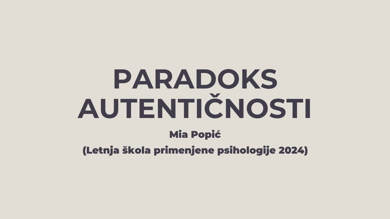 Paradoks autentičnosti